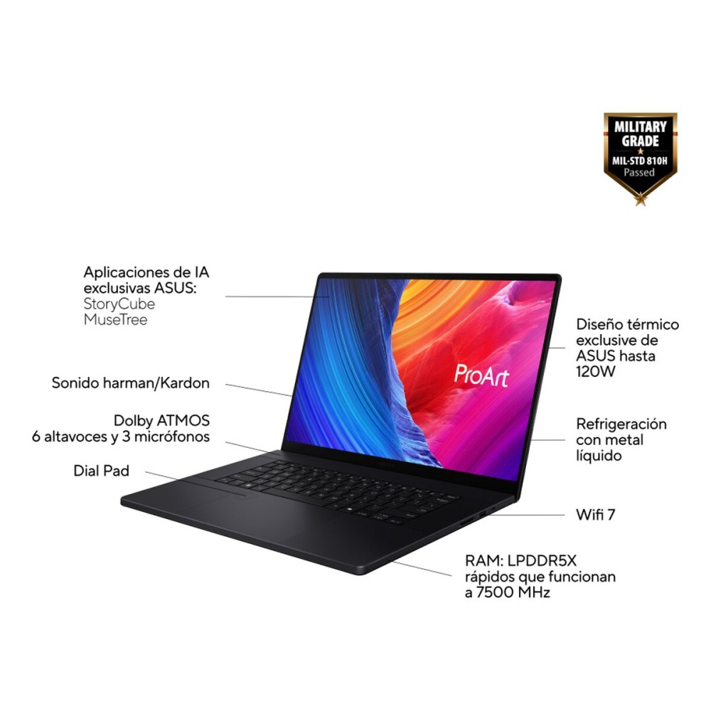 Ordinateur Portable Asus 90NB15L1-M00360 16" 1 TB SSD