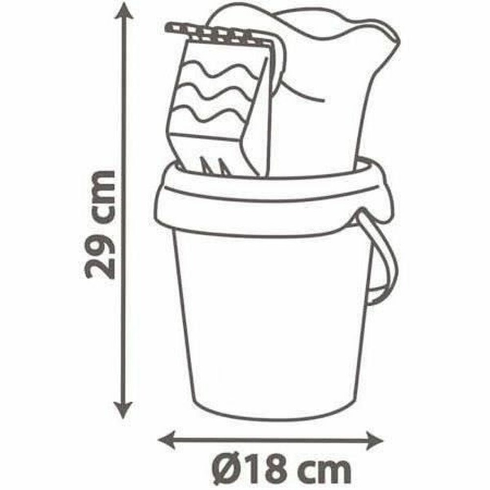 Arrosoir Smoby Spidey Bucket MM Garni Plastique