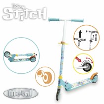 Trottinette Smoby Stitch 2R Bleu Métal Plastique