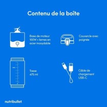 Standmixer Nutribullet Rosa 475 ml