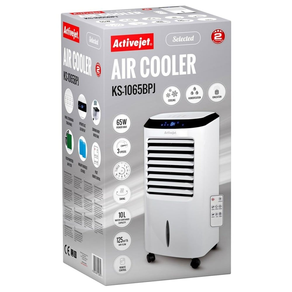 Portable Evaporative Air Cooler Activejet KS-1065BPJ White