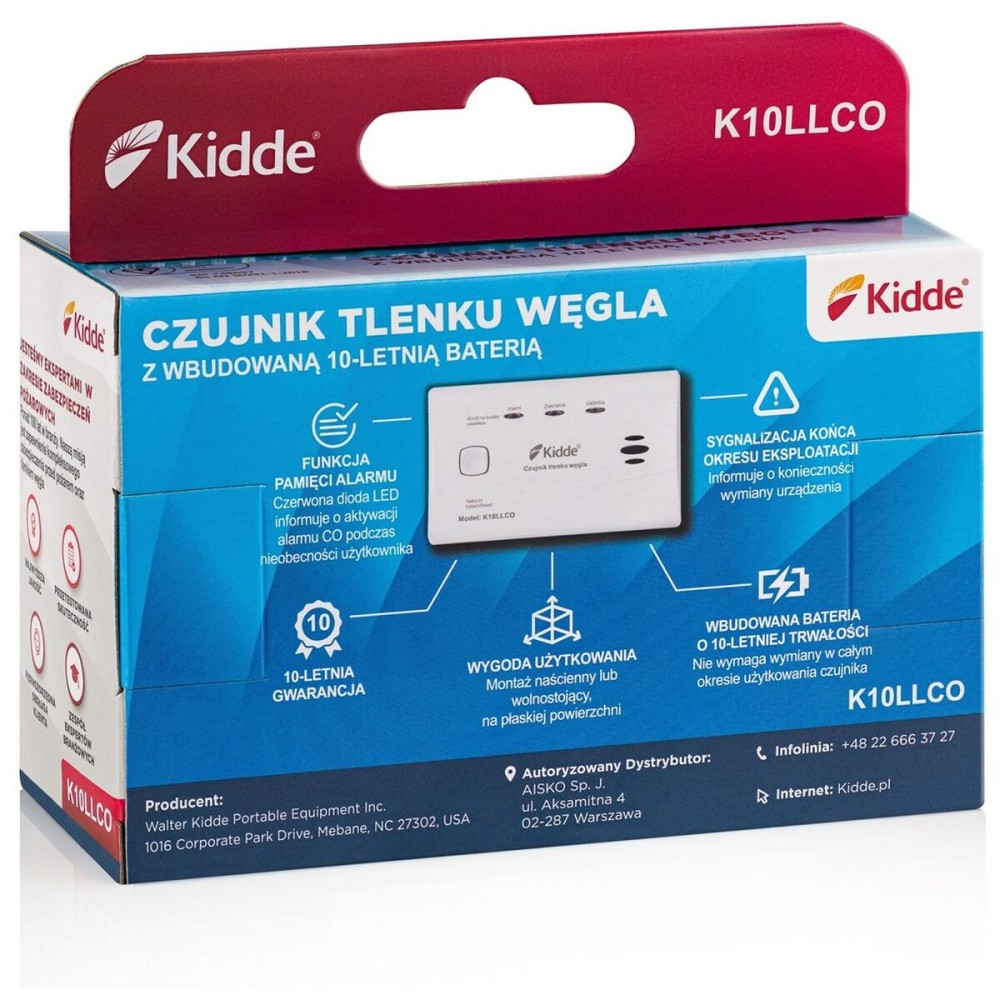 Système d´alarme Kidde K10LLCO