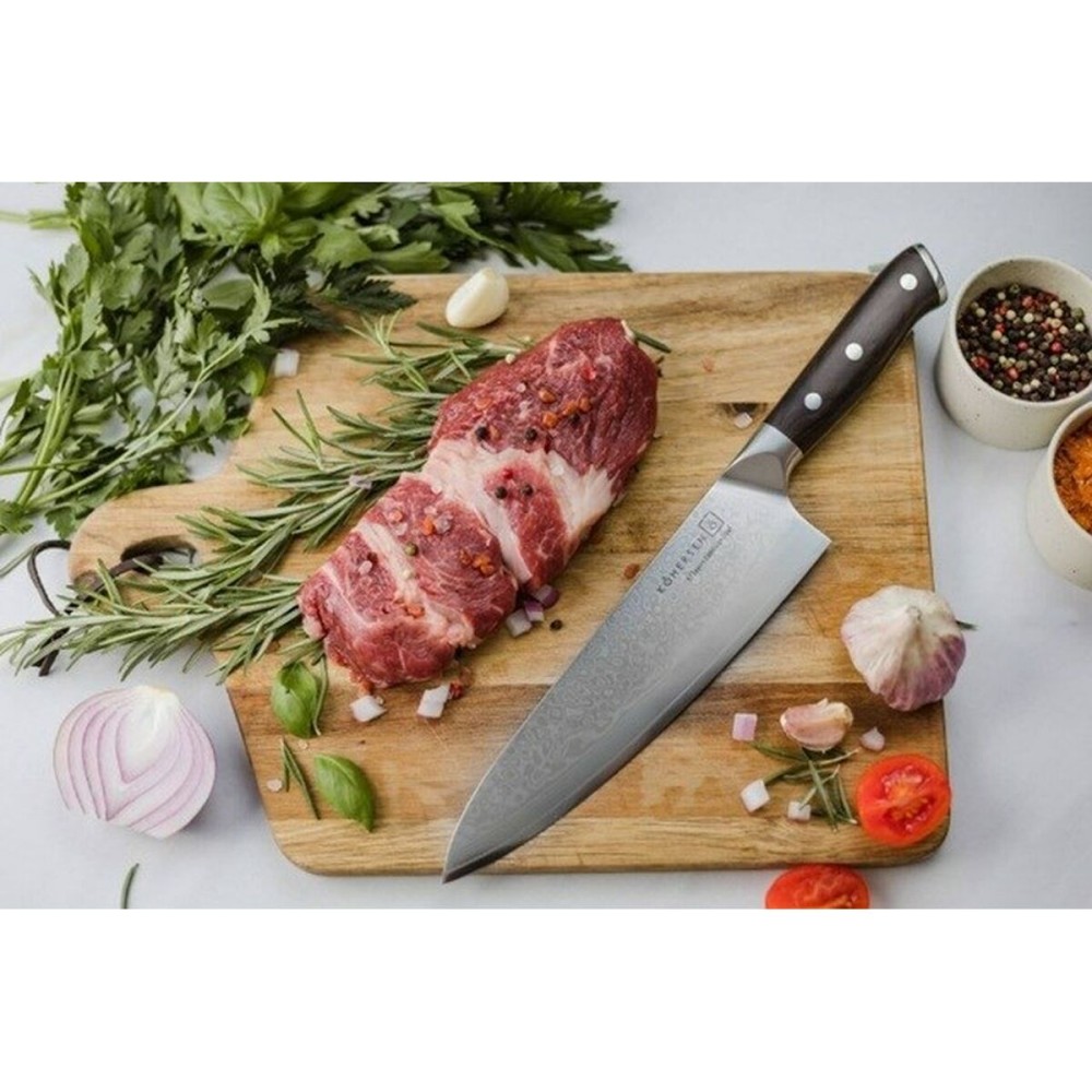 Set of Kitchen Knives and Stand Kohersen 72215