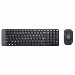 Tastatur Logitech 920-003721 Schwarz Qwerty Spanisch