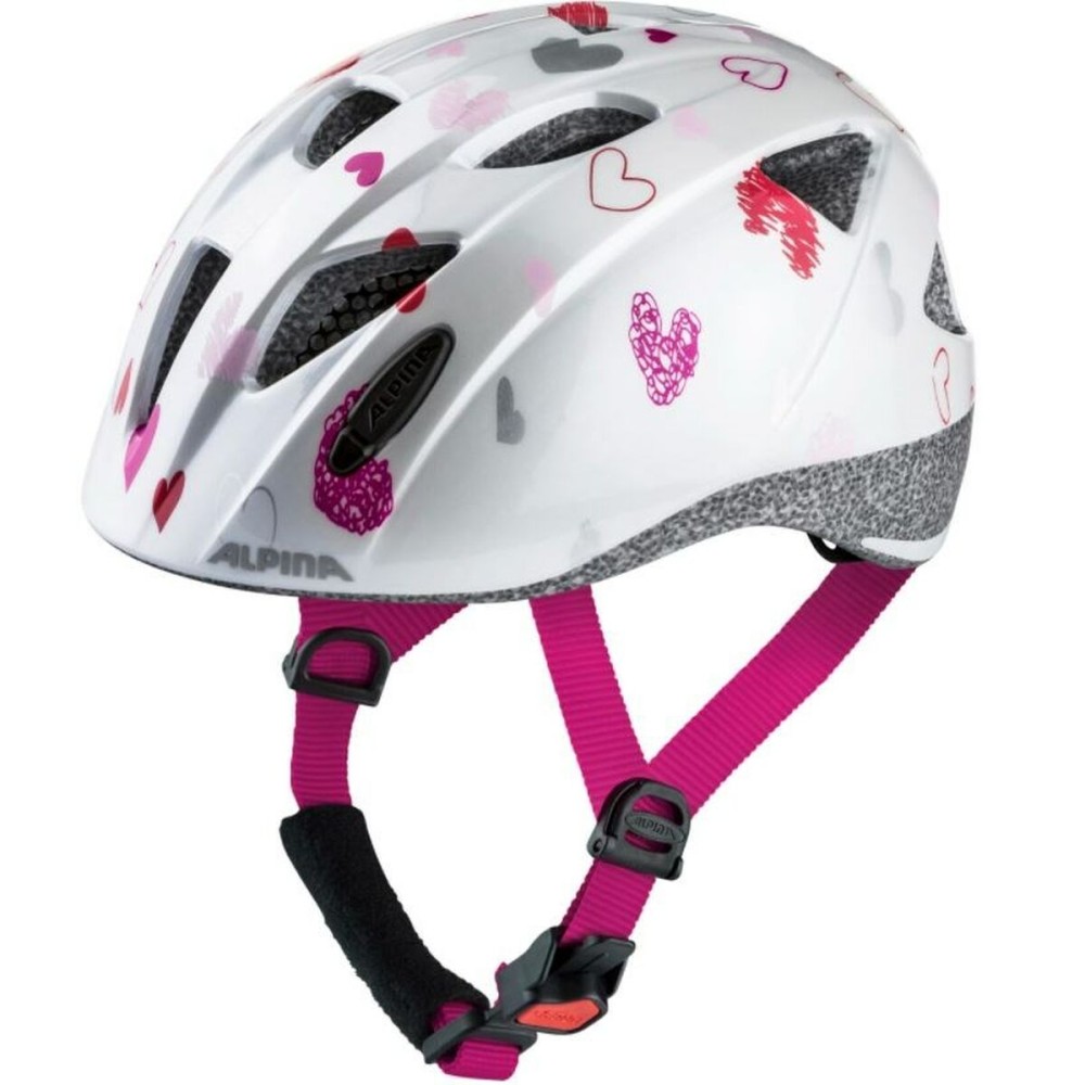 Casque de Cyclisme pour Adultes Alpina A9711211 Blanc Imprimé