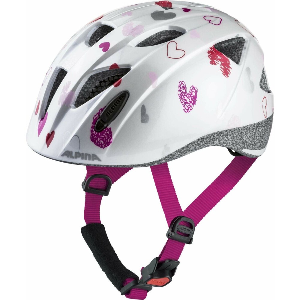 Casque de Cyclisme pour Adultes Alpina A9711211 Blanc Imprimé