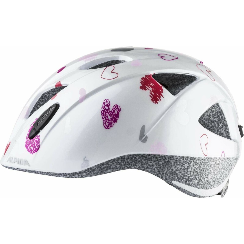 Casque de Cyclisme pour Adultes Alpina A9711211 Blanc Imprimé