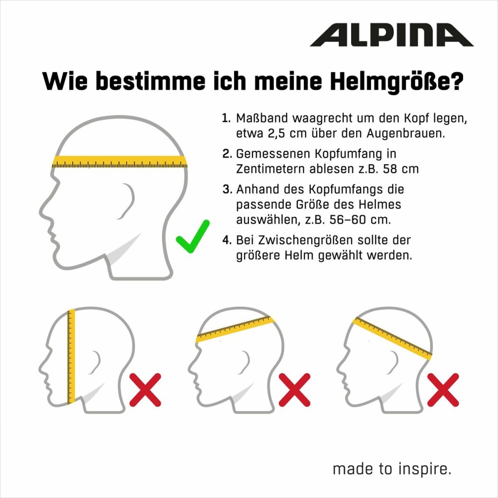 Casque de Cyclisme pour Adultes Alpina A9711211 Blanc Imprimé