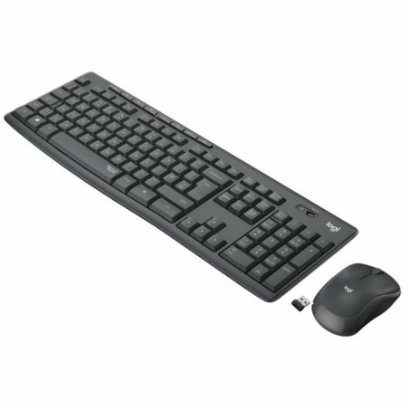 Keyboard Logitech Black QWERTY