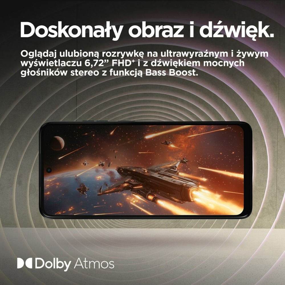 Smartphone Motorola PB6E0016PL 6,72" 8 GB RAM 256 GB grün