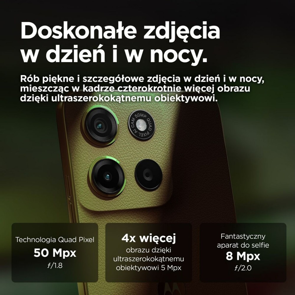 Smartphone Motorola PB6E0016PL 6,72" 8 GB RAM 256 GB grün