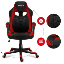 Gaming-Stuhl Huzaro FORCE 2.5 Schwarz Rot Rot/Schwarz