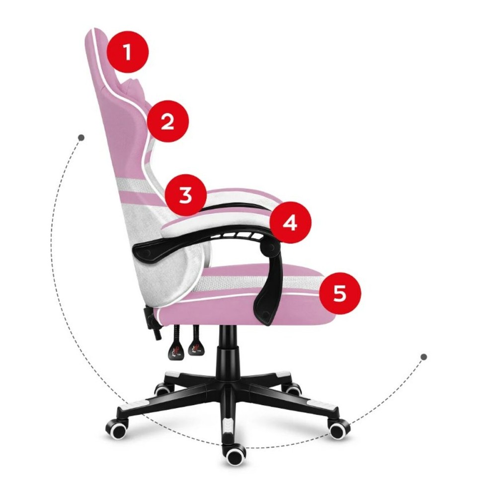 Gaming-Stuhl Huzaro HZ-Force 4.4 Pink Mesh