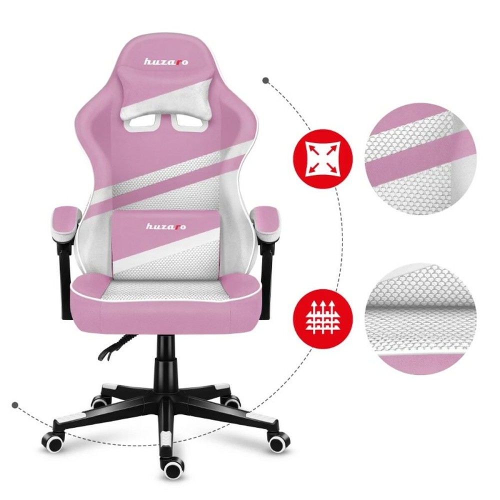 Gaming-Stuhl Huzaro HZ-Force 4.4 Pink Mesh