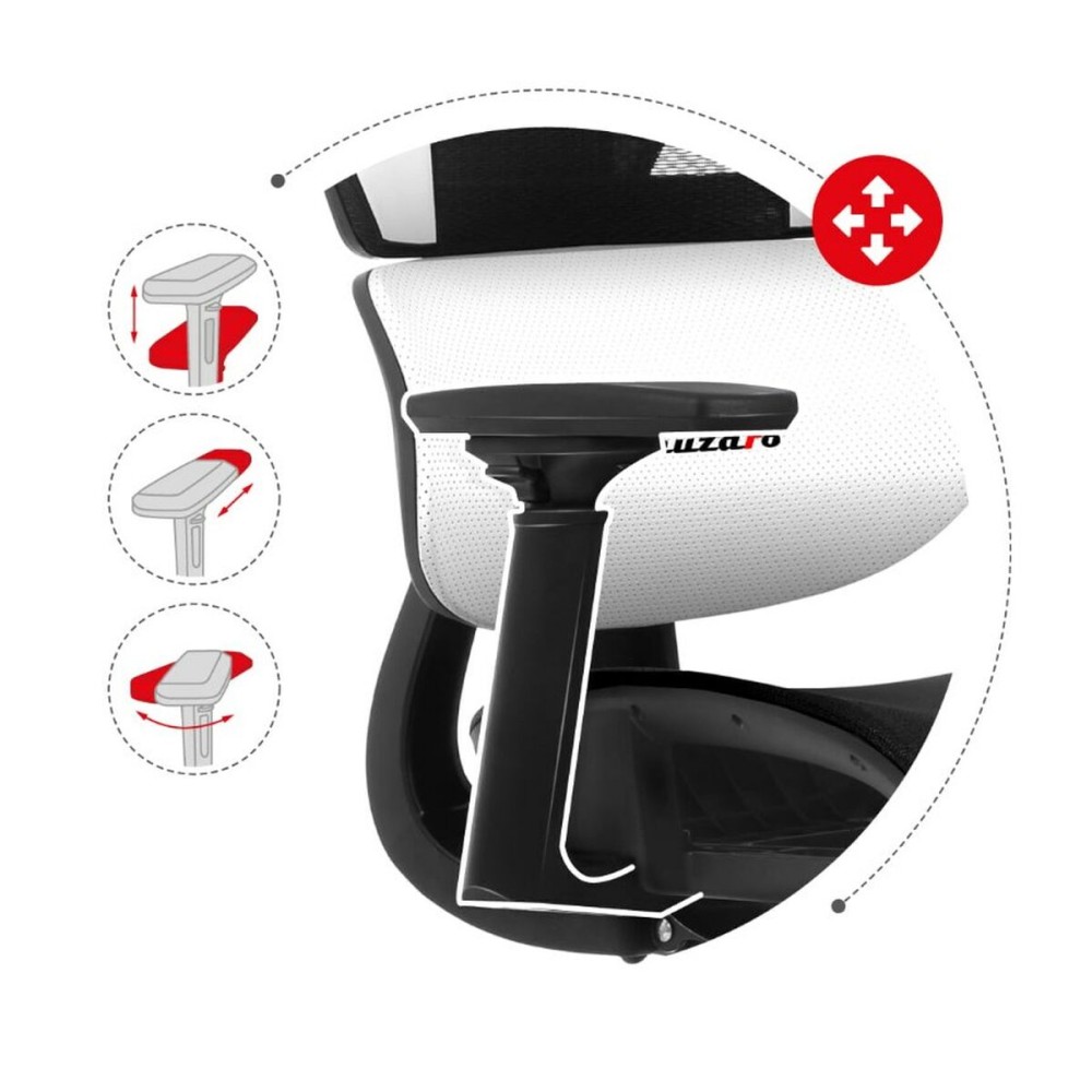Gaming-Stuhl Huzaro HZ-Combat 8.0 White
