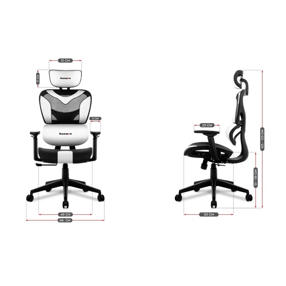 Gaming-Stuhl Huzaro HZ-Combat 8.0 White