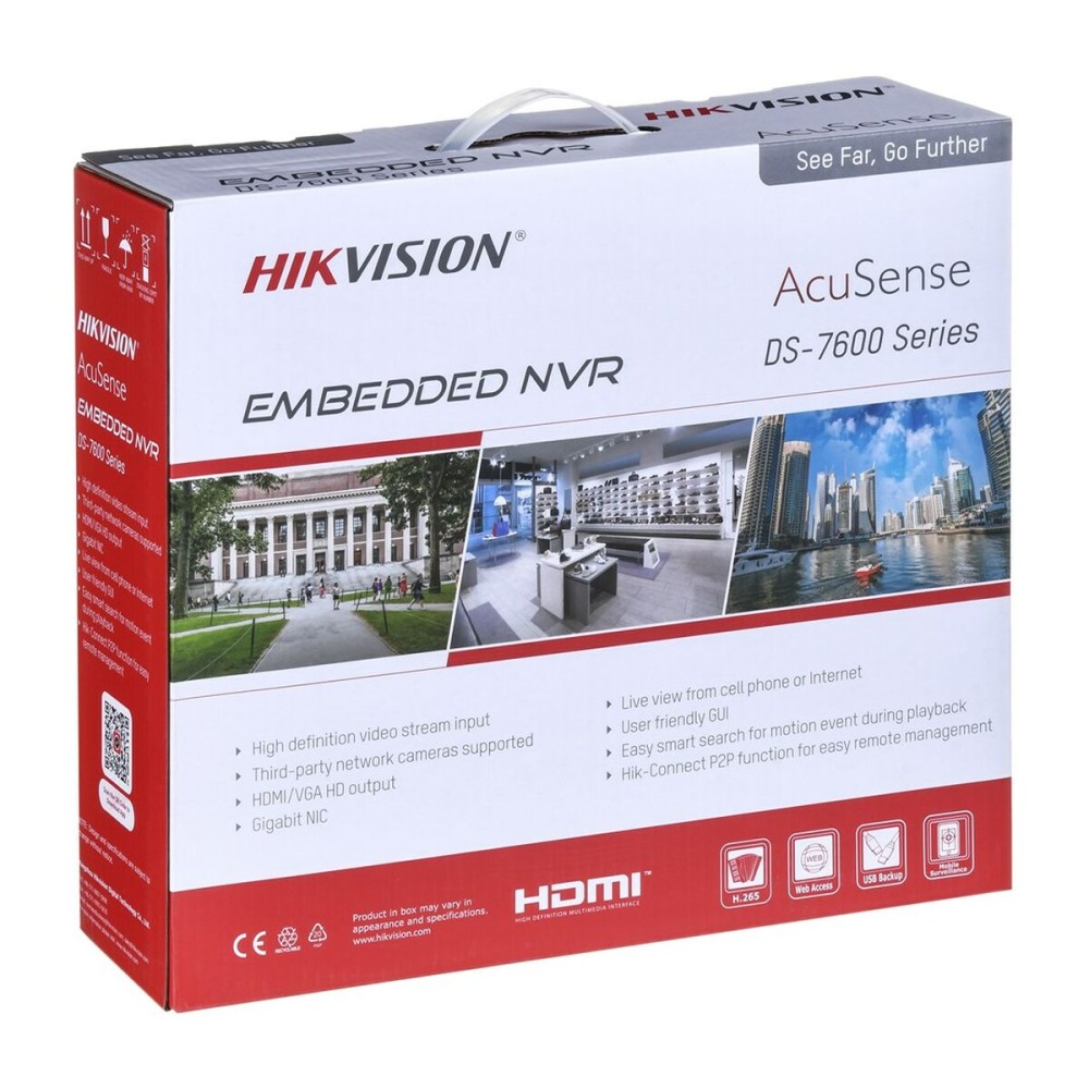 Enregistreur Vidéo de Réseau Hikvision DS-7608NXI-K1/8P
