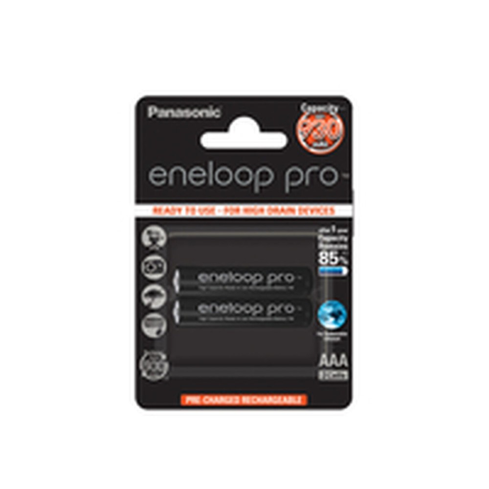 Piles Rechargeables Panasonic BK-4HCDE/2CP 1,2 V AAA