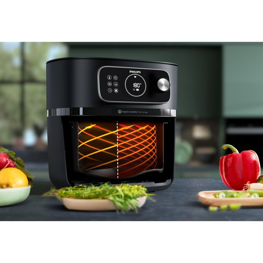 Heißluftfritteuse Philips HD9876/90 Schwarz 2200 W 8,3 L