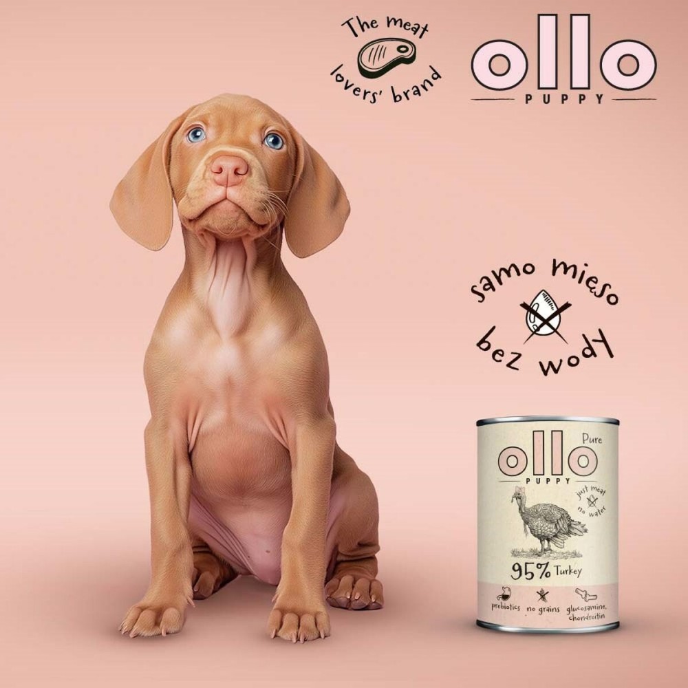 Nassfutter Ollo Truthahn 400 g