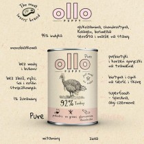 Nassfutter Ollo Truthahn 400 g