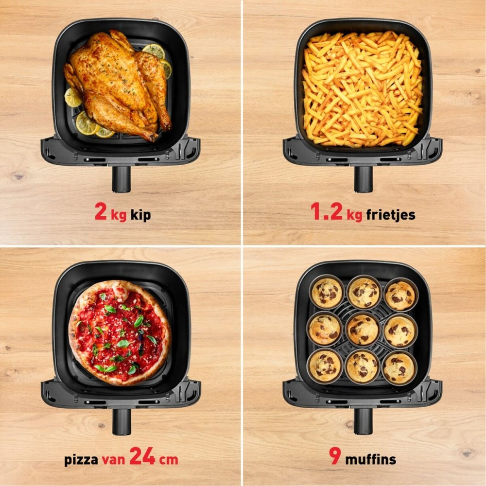 Heißluftfritteuse Tefal EY855D10 Schwarz 7,5 L