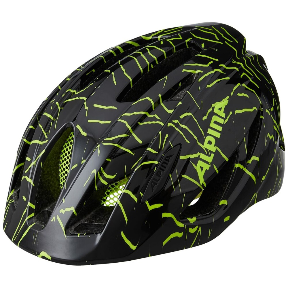 Casque de Cyclisme pour Adultes Alpina A9761133 Jaune Noir Imprimé