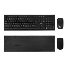 Tastatur mit Maus Nano RS RS580 Schwarz