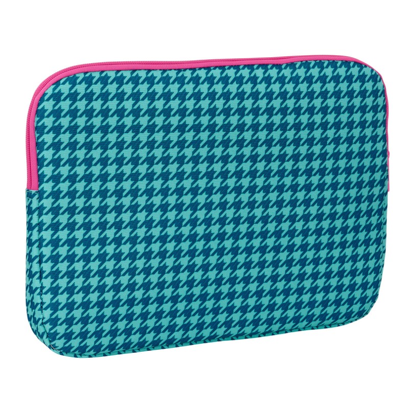 Housse d'ordinateur portable Nait Nait Pata de gallo verde Vert 34 x 25 x 2 cm