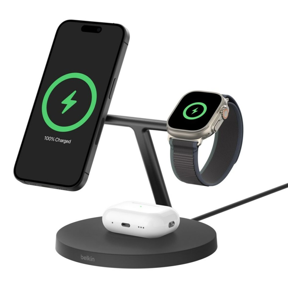 Chargeur mural Belkin WIZ032KQBK Noir 15 W (1 Unité)