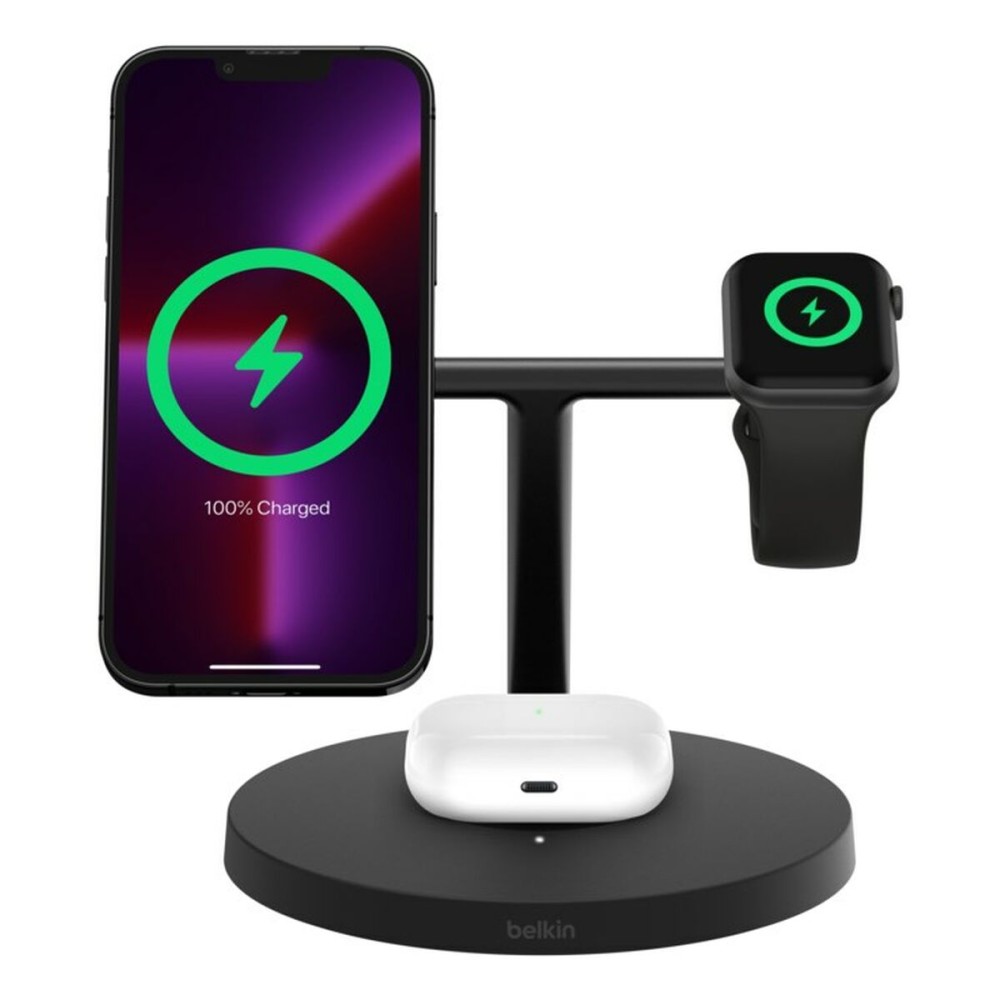 Chargeur mural Belkin WIZ032KQBK Noir 15 W (1 Unité)
