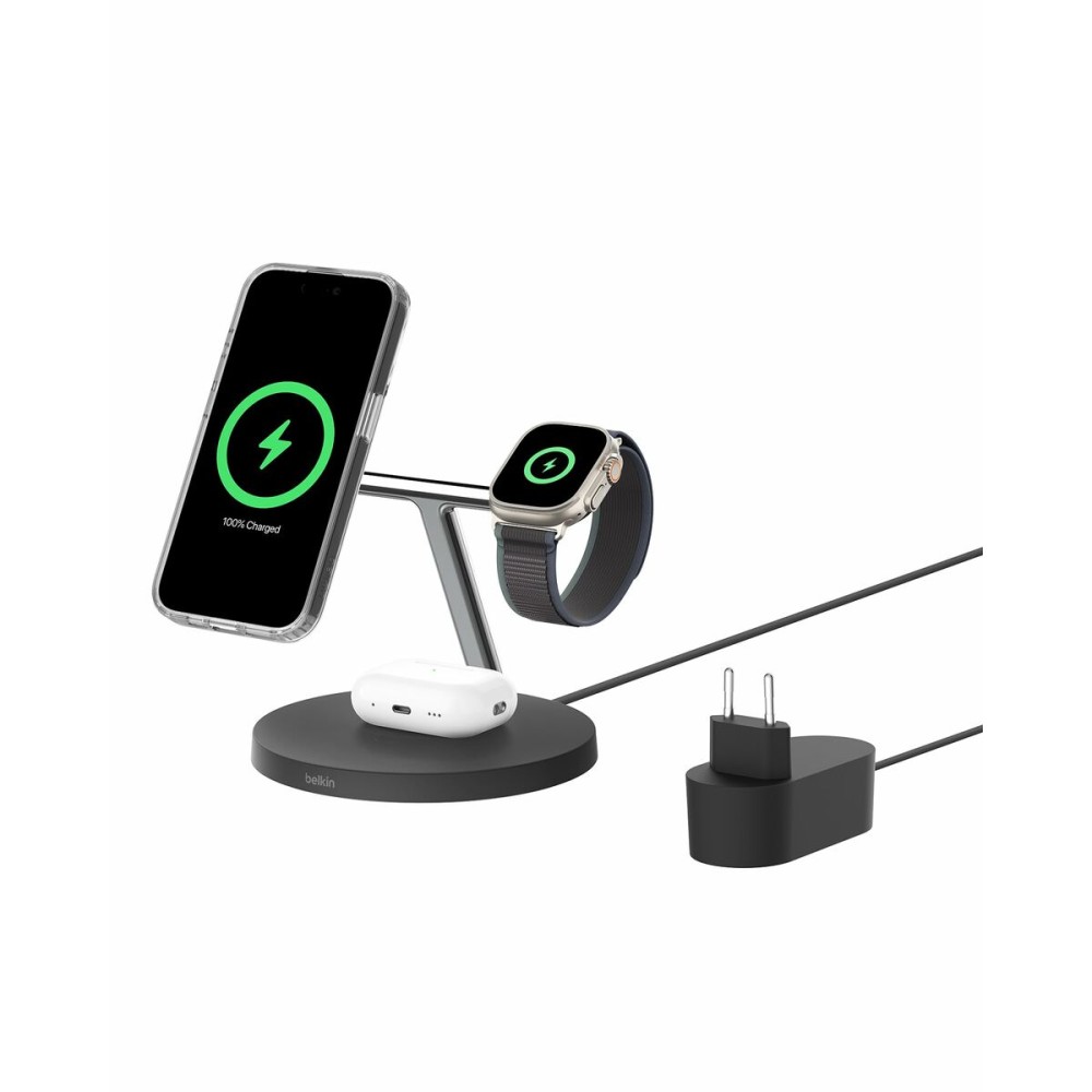 Chargeur mural Belkin WIZ032KQBK Noir 15 W (1 Unité)