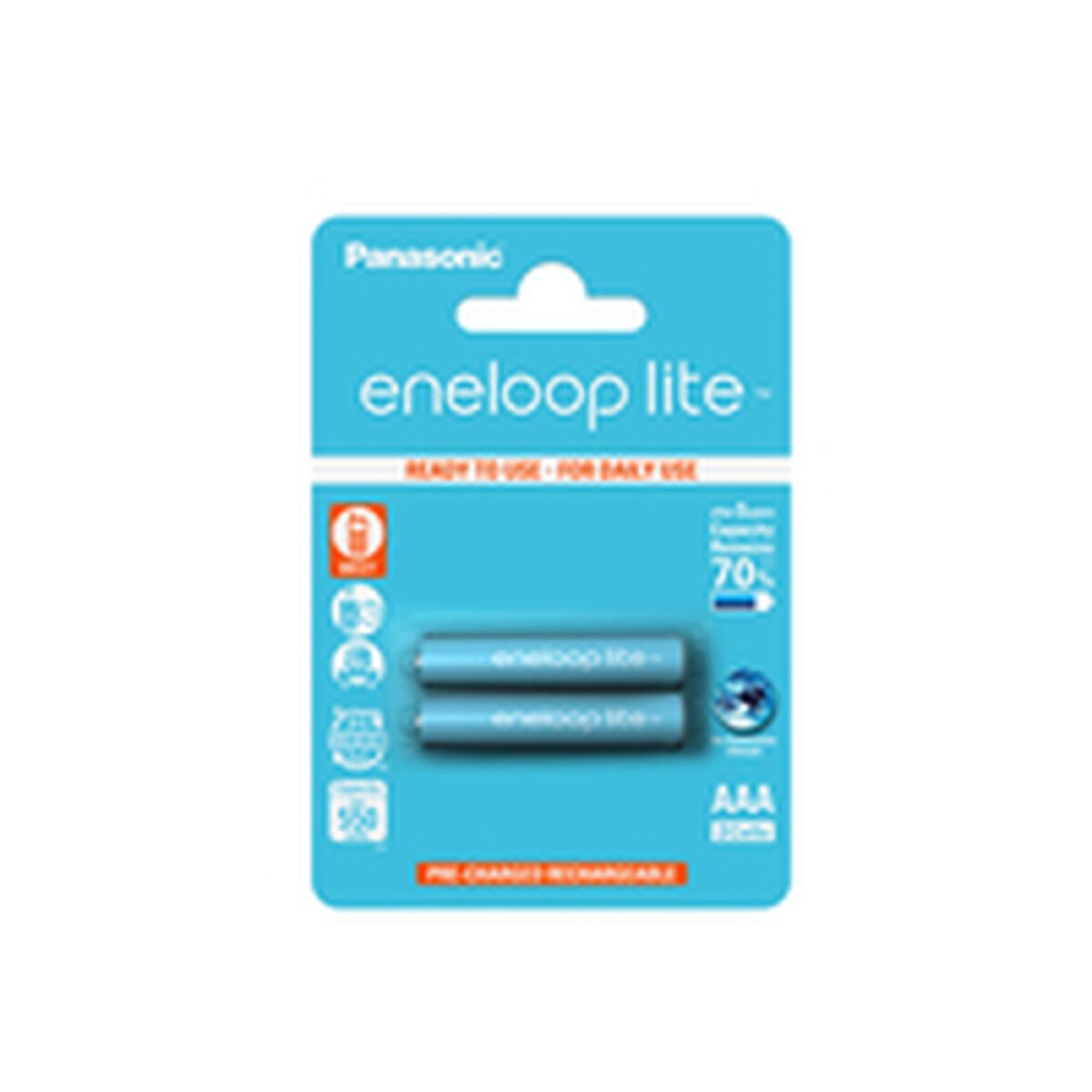 Piles Rechargeables Panasonic BK-4LCCE/2CP (2 Unités)