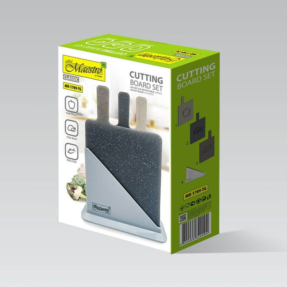 Ensemble de couteaux de cuisine et support Feel Maestro MR-1789TG