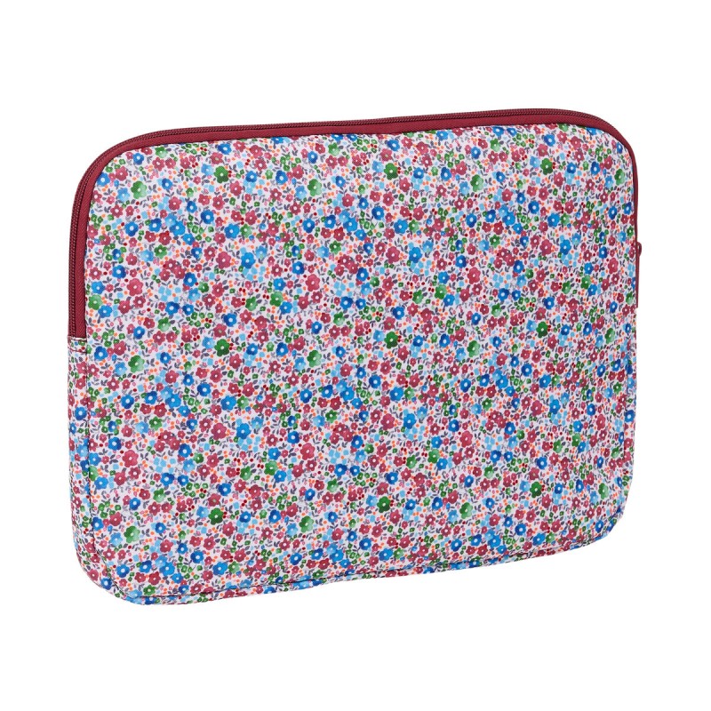 Laptop Cover Nait Nait Flores coimbra burdeos Burgundy 34 x 25 x 2 cm