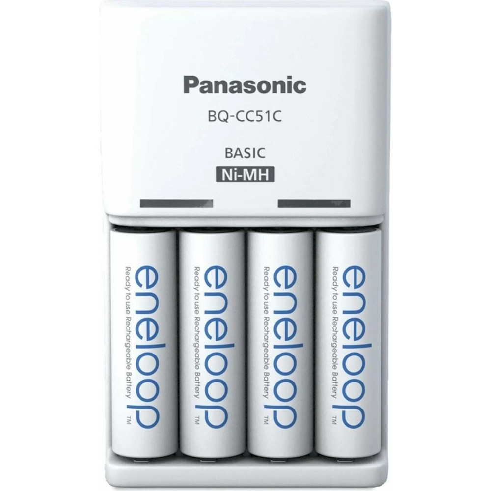 Battery charger Panasonic K-KJ51MCD40E Batteries x 4