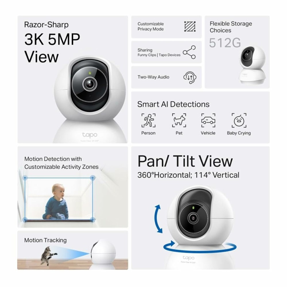 Camescope de surveillance TP-Link Tapo C230