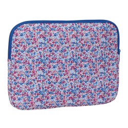 Laptop Cover Nait Nait Flores coimbra azul Blue 34 x 25 x 2 cm