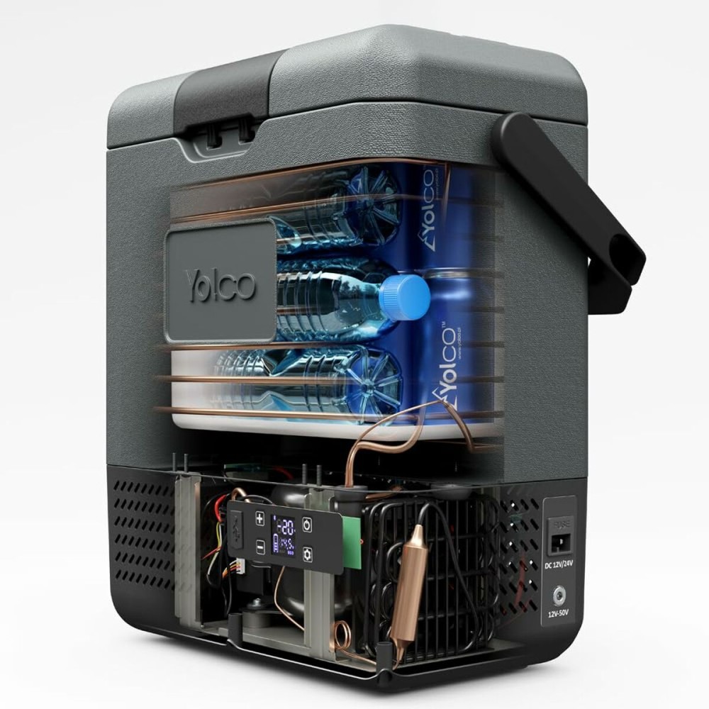 Mini-Kühlschrank Yolco ET8 CARBON