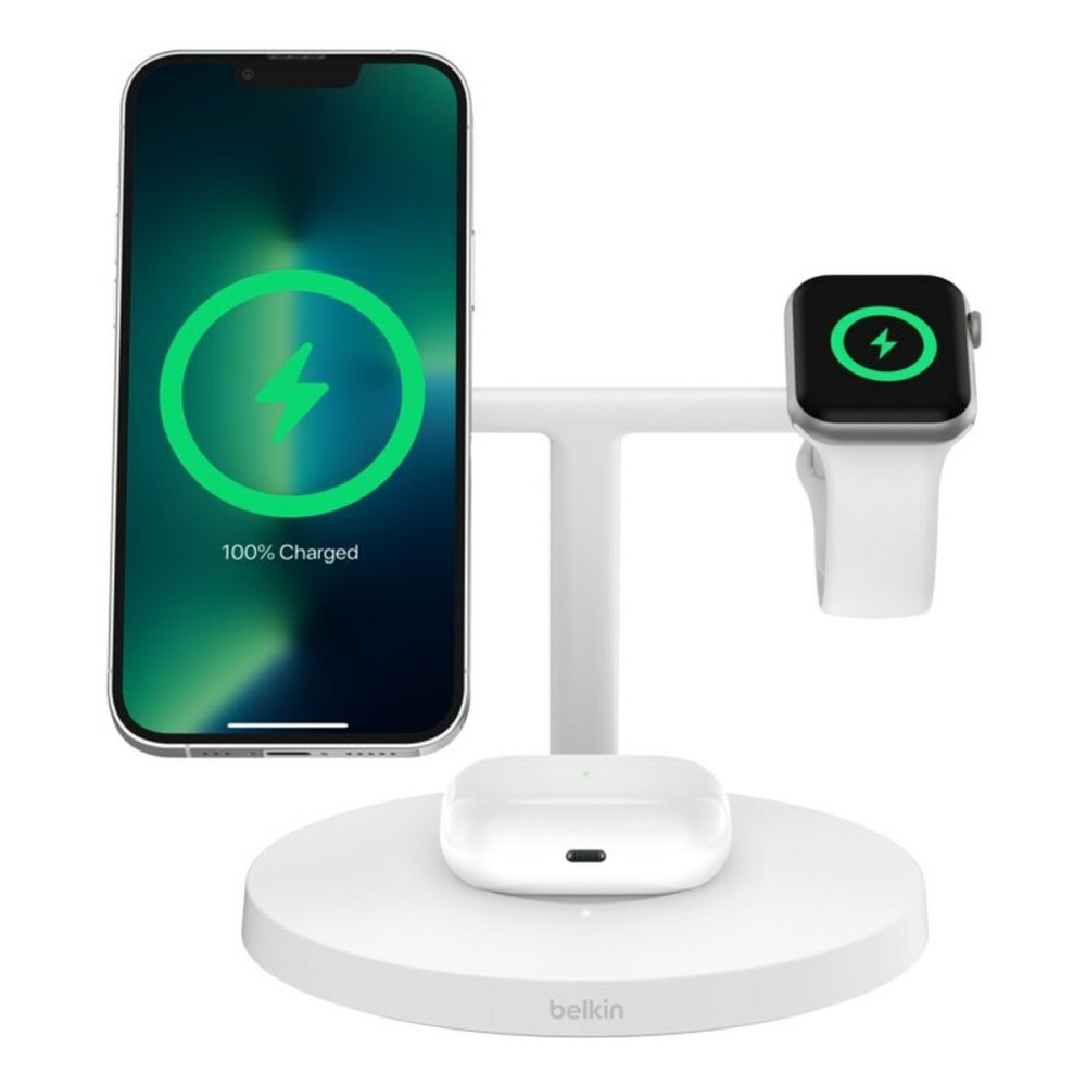 Wandladegerät Belkin WIZ032KQWH Weiß 15 W