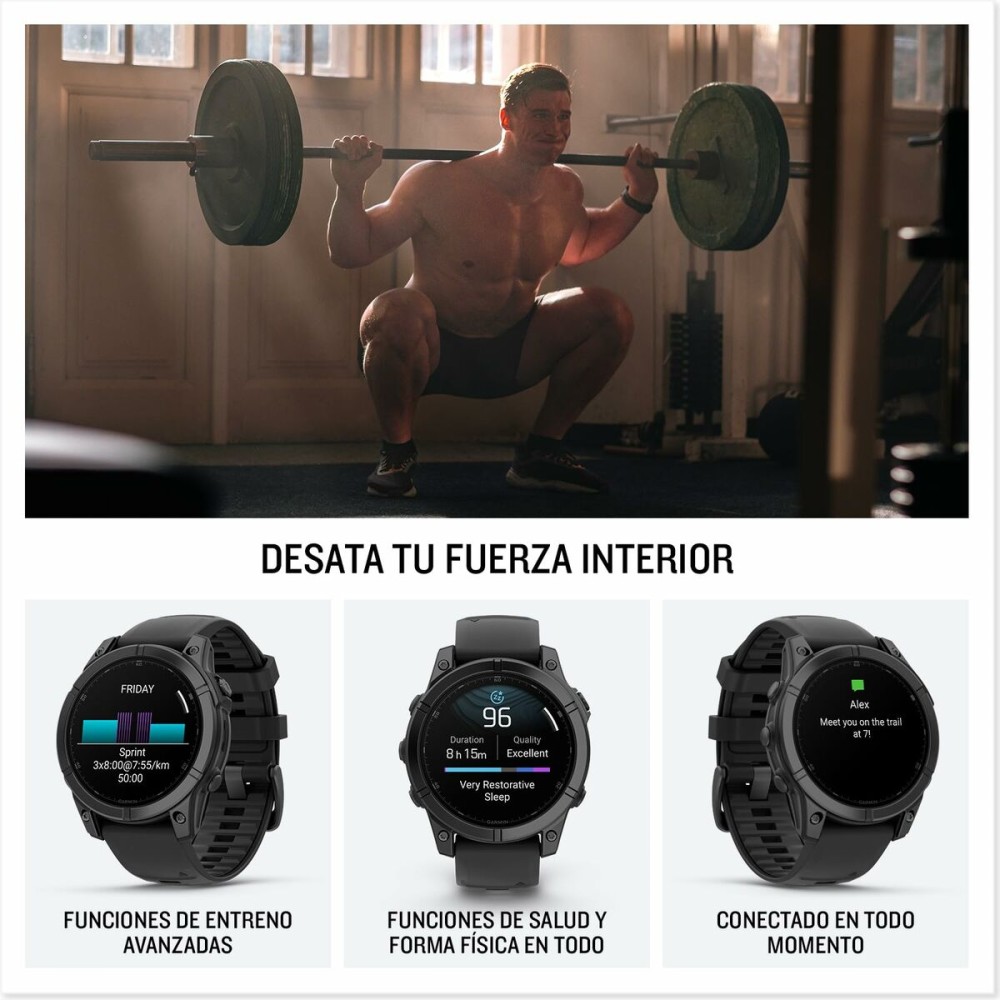 Herrenuhr GARMIN 010-03025-01 Schwarz