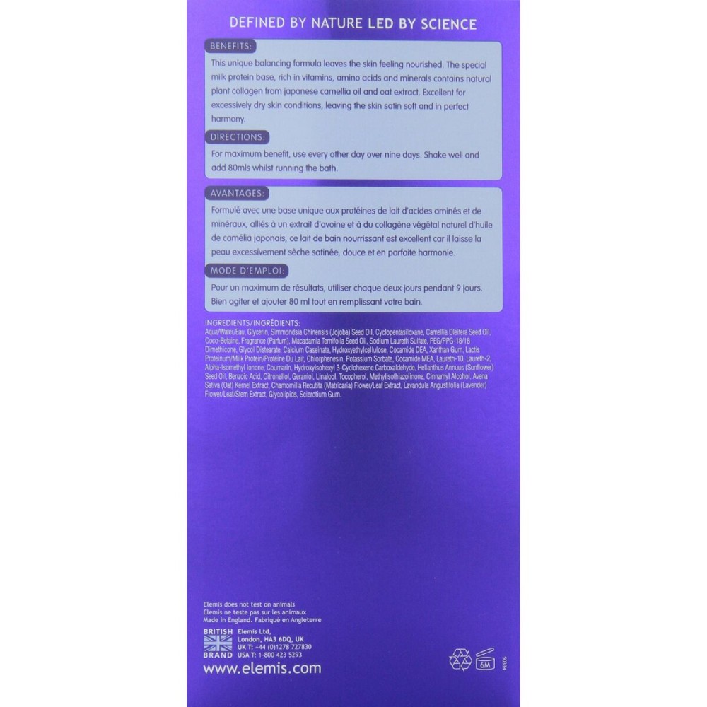 Duschgel Elemis Flasche