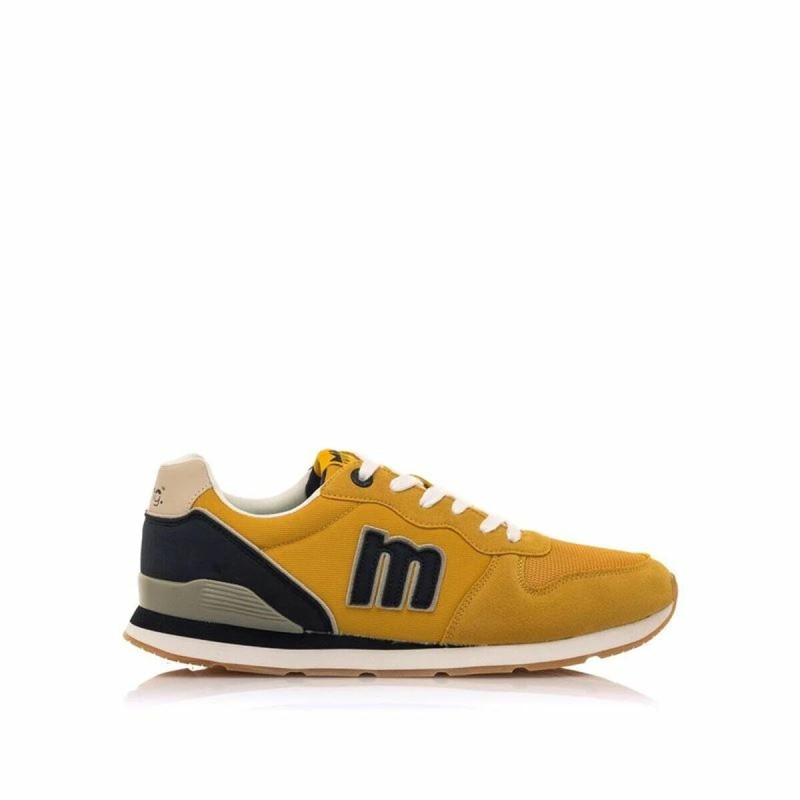 Herren Sneaker Mustang Joggo Lottos Gelb