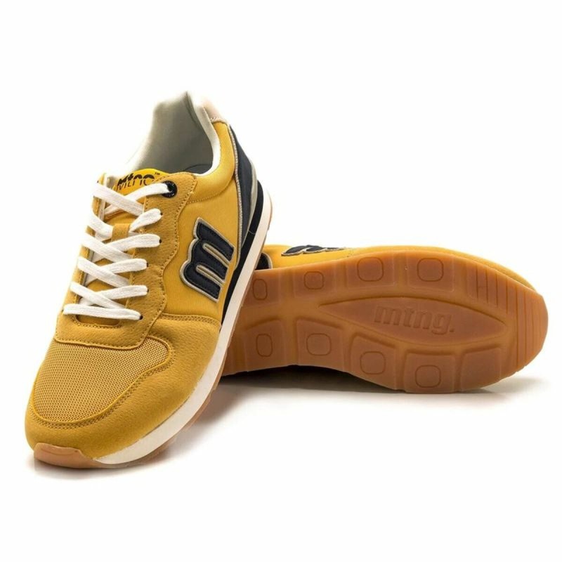 Chaussures casual homme Mustang Joggo Lottos Jaune