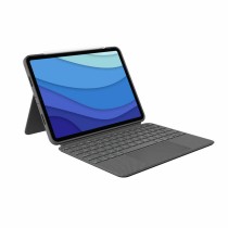 Housse pour iPad + Clavier Logitech 920-010145 Gris QWERTY