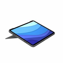 Housse pour iPad + Clavier Logitech 920-010145 Gris QWERTY