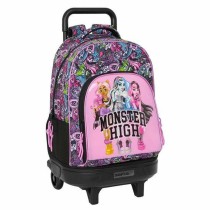 School Bag Monster High Drama Multicolour 33 x 45 x 22 cm