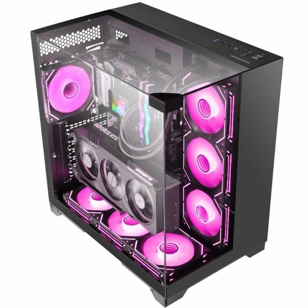 Mini-Tower Gehäuse Mikro ATX / ITX Mars Gaming MCVISION Schwarz