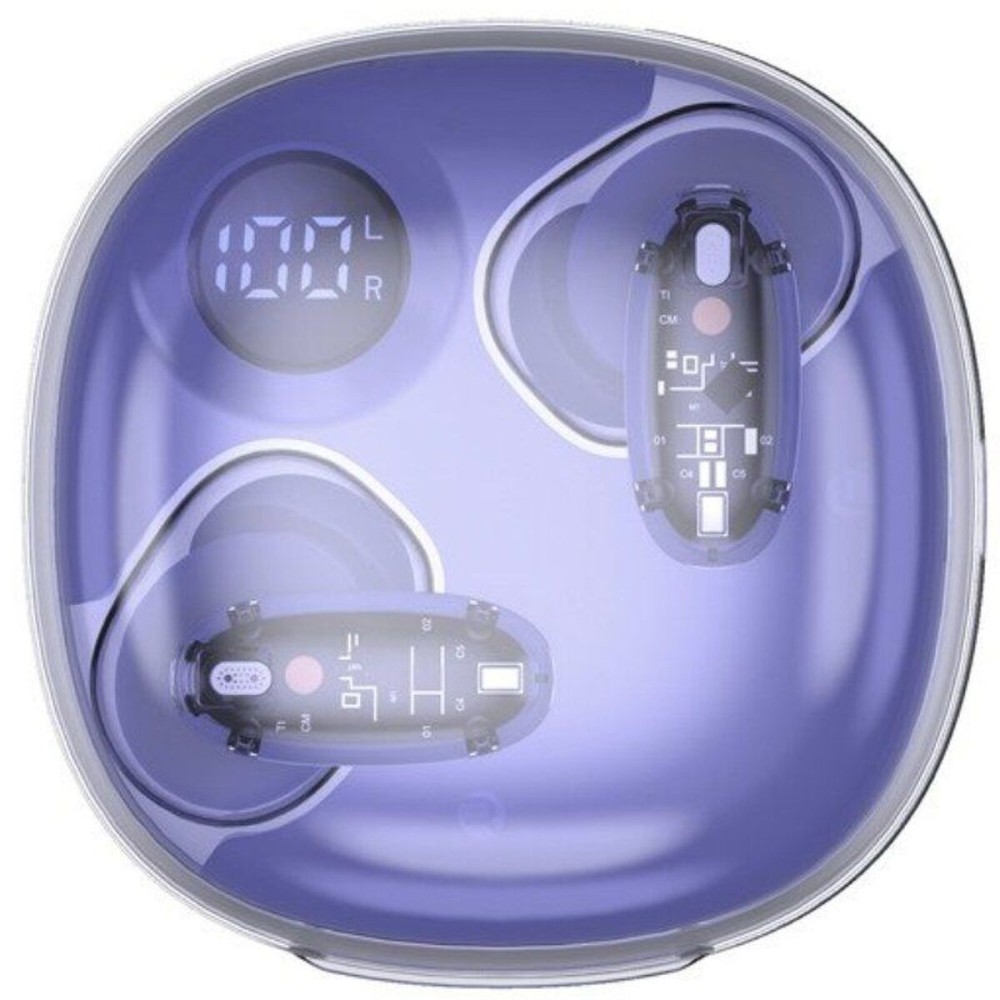 Écouteurs Sans Fil avec Étui de Charge Mars Gaming MHIB2PP Violet
