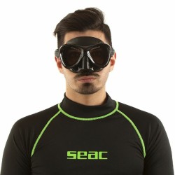 Swimming Goggles Seac 0750058003 Black One size